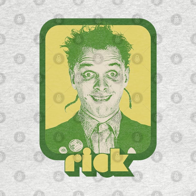 Rick - The Young Ones Retro Fan Art Design by DankFutura